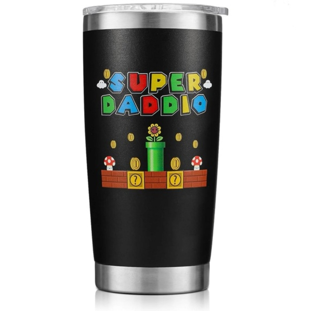 Super Daddio 20oz funny gift tumbler for dad